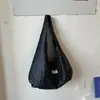 Bolso de lona de gran capacidad transfronterizo para mujer, bolso de lunares, bolso escolar estudiantil fresco y simple estilo coreano, bolso de hombro artístico para commuting