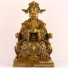 Estatua de bronce del Rey Dragón Guangji Wuye de los Cuatro Mares, decoración de metal, personaje decorativo, artesanía, suministros para el culto del Salón Budista