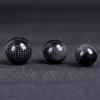 Cuentas sueltas de obsidiana natural talladas Cuentas del Sutra del Corazón Prajna Paramita Material para pulsera DIY con cuentas 10-20 mm