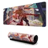Alfombrilla de Ratón Neón Génesis Evangelion Eva Extra Grande Engrosada Periférico de Anime Asuka Borde de Bloqueo de Teclado Mantel de Mesa