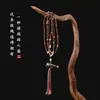 Nueva serie de colgantes de ciervo y calabaza estilo chino cadena para teléfono móvil cruzada moda inspirada en el Zen sándalo cuentas de oración budistas joyería y artículos culturales