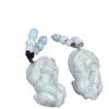 Jade de Myanmar Calidad A Colgante Pixiu Señor Supremo de Jade Pixiu Dinero Pequeño Pixiu Colgante de Jade Venta al por Mayor en Vivo