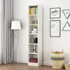 Estante de Livros Rack de Armazenamento Armário de Armazenamento para Quarto Simples de Armazenamento Montado na Parede Estante de Livros Doméstica de Chão Multicamadas
