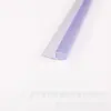Mampara de ducha de vidrio PVC barrera de agua vidrio tira de plástico barrera de agua PVC vidrio de ducha tira de amortiguación de plástico PVC