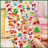 Pegatinas de Espuma Pegatinas Navideñas Pegatinas Creativas de Bricolaje para Niños Regalos para Fiestas Navideñas Venta Caliente Transfronteriza