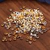 Cuentas de posicionamiento para hebilla de bolsa de 2.-4 mm se pueden sujetar cuerda plana acabado fijo cuentas redondas pulsera collar diy cuentas de aislamiento cuentas sueltas