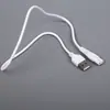 Cable de carga USB de ocho colas USB8 cola tubo de cobre 1 metro para linterna de 5v cortapelos afeitadora cable de alimentación