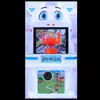 Nueva linda máquina de juego de vacas para niños operada por monedas, set de máquina de pistola de vacas, máquina de disparos de vacas, máquina de dispensar tarjetas, máquina de diversión comercial para niños