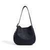 Bolso de Hombro Ancho para Viajes de Negocios de Alta Gama Simple Gran Capacidad Tipo Tote Nicho Cuero Genuino Cruzado para Mujer Bolso Cubo 2026