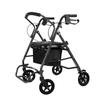 Auxiliar de caminhada para idosos Auxiliar de caminhada para idosos Auxiliar de caminhada cadeira de rodas empurrador manual patinete pode empurrar e sentar no andador