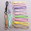 Lanyard Tejido de Muñeca Colorida Accesorio para Funda de Teléfono Correa para Botella de Agua Taza Correa de Asa de Bolsa Lanyard de Muñeca Pequeña de Moda