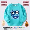 Ropa de bloques de construcción digitales Numberblocks para niños, suéter de manga larga con forro polar, top infantil de dibujos animados, moderno otoño e invierno
