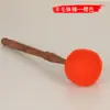 Maço para tigela tibetana budista do Nepal, Martelo de feltro de lã para tigela sonora, Maço para tigela tibetana de Xizang, Acessório de tigela lua cheia para terapia sonora profissional