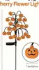 Luzes de solo de abóbora de Halloween transfronteiriças, luzes de solo de globo ocular movidas a energia solar, luzes decorativas de paisagem de jardim de Halloween para exterior