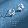 Pendientes de alta calidad para mujer, otoño e invierno, plata de ley 2022, nuevos pendientes de temperamento con diseño de nicho de moda.