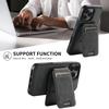 Adequado para iPhone 18 Promax 2 em 1 Magsafe Carregamento Sem Fio Magnético Porta-Cartões Capa de Couro para Celular