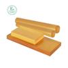 Tubo Marrom de Polissulfona Haste Âmbar Processamento Personalizado Haste Pei Folha Plástica Translúcida de PSU Resistente ao Calor Antiestático