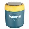 Tiktok Daifa taza para desayuno de acero inoxidable 304 taza para sopa aislada estilo japonés con tapa cuchara sellada taza para leche de soya olla para sopa aislada