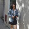 TB Primavera e Verão Mulheres Cor Sólida Básico Guarda-chuva Saia Academia Estilo Saia Curta Moda Casual Slim Look All-match Saia Curta