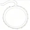 Joyería Transfronteriza Europea y Americana Sexy Bikini de Playa Cadena para Vientre con Pedrería Corazón Simple Concha Pescado Liso Colgante Cadena para Cintura
