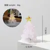 Vidro Esmaltado Zibo Luz Noturna Feita à Mão Artesanato de Árvore de Natal Artesanato em Vidro Ornamento de Mesa Luminoso Criativo