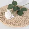 Flor Simulada Rosa Húmeda Esquina Hidratante Rosa Tacto Rosa Flor de Seda Artificial Decoración del Hogar Accesorios de Boda Fabricante Venta al por Mayor
