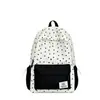 Mochila Estudiantil Estampado de Estrellas Simple Japonés Estilo Academia Fresca Casual Ligera Gran Capacidad Doble Hombro Moderna