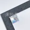Acrílico Transparente Quadrado Colorido Aurora Fundo Plano Pequeno Bloco de Gelo Formato Quebra-Gelo Simulação de Gelo Acessórios para Joias DIY