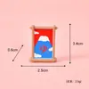 Original Novo Estilo Japonês Animal Fonte Termal Pousada Cena em Miniatura Caixa Surpresa Boneca Famosa da Internet Casa de Bonecas DIY Ornamento de Resina