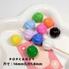 Contas de Abóbora Coloridas DIY Joias Feitas à Mão Contas Coloridas Corrente para Celular Colar Pulseira Fio Versátil Enfeites Materiais Artesanais