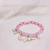Pulsera de niña princesa niña hada pulsera de celebridad de internet joyería pulsera nueva femenina pulsera linda de flor de cristal