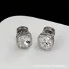 Hermosos Aretes de Cristal de Colores para Mujer, Exquisitos y de Moda Accesorios para Orejas para el Trabajo, Lujo Ligero con un Toque de Alta Gama, Diseño de Nicho