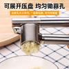 Molinillo de ajo multifunción, prensa de ajo, aparato de cocina, pinza para ajo, prensa de ajo manual de aleación de aluminio, venta al por mayor