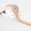 Relógio Feminino de Quartzo Relógio Feminino Moda Pulseira de Aço Relógio Celebridade da Internet Feminina Transmissão ao Vivo Relógio Feminino à Prova d'Água Venda Direta de Fábrica e Entrega