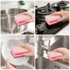 Viga en I Estropajo de Esponja Colorido Scotch-Brite Paño para Lavar Platos Limpiador de Manchas de Cocina Paño de Limpieza Cepillo para Platos Estropajo para Ollas Venta al por Mayor de Fábrica