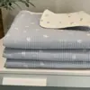 Exportado a Corea, Juego de Tres Piezas de Cubre Cama de Algodón Doble Cara, Colcha de Algodón Acolchada de Cuatro Estaciones Antideslizante Libre de Arrugas, Colchoneta de Tatami