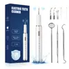 Escalador Dental al por Mayor Transfronterizo para Eliminar Sarro y Placa, Enjuagador Bucal Eléctrico, Limpiador Dental Ultrasónico Curvo Yue'Er