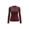Venta Directa de Fábrica Superventas Transfronteriza Otoño/Invierno Cálido Manga Larga Corte Ajustado Antiestático Media Cuello Capa Base Ropa de Abrigo Top para Mujer