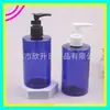 Botella Bomba Azul Marrón Verde 300ml Pico de Pato Botella Gordita Botella de Jabón de Manos Botella Dispensadora de Gel de Ducha 300ML Botella de Loción