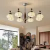 Lustre de Sala de Estar em Estilo Francês Meio do Século Americano Retrô de Alto Nível Iluminação de Quarto Designer Lâmpadas de Bar de Restaurante