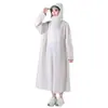 Impermeable Todo en Uno de PVC para Adultos, Separación Humana del Coche, Impermeable, Moderno, Corte A, Poncho para Coche Eléctrico, Coche a Batería