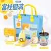 Bolsa de fieltro para el Festival de Medio Otoño con logo personalizado - Souvenir práctico para que la empresa regale a los empleados como regalo de beneficios vacacionales