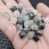 Xinjiang Hotan Rocha de Quartzo Jade Jade Qinghua Contas Tipo Antigo Contas de Jade Flor Preta Passepartout Pulseira Colar Contas de Joalheria
