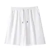 Traje Casual de Verano para Hombre Sorona Secado Rápido Popular Resistente a las Arrugas Shorts de Cinco Puntos Nuevo Ajuste Delgado