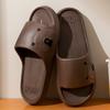 Zapatillas de Pareja Tipo Pantuflas para Mujer Verano Nuevo Hogar Baño Antideslizantes Suela Suave Interior Hogar Eva Zapatillas Zapatillas de Hombre
