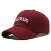 Chapéu Feminino Estilo Coreano para Rosto Pequeno Carta Bordada Boné com Aba Versátil Exterior Casual Chapéu de Sol Proteção Solar Boné de Baseball Moda