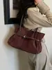 Bolsa de Suede y Felpa Retro de Nicho Otoñal para Mujer 2026 Nueva Popular Bolsa Tote Gran Capacidad para Viajes Diarios Bolso de Hombro