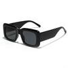 Xunge gafas de montura grande cuadradas color jalea gafas de sol personalizadas para mujer ins2024 Nuevo Estilo que cubren el rostro gafas de sol de calle para hombre