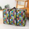 Bolsas de embalaje para mudanza de gran capacidad de tela no tejida, bolsas de almacenamiento organizadoras para ropa y edredones, bolsas tejidas para mudanza de equipaje al por mayor