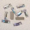 Rhinestones de Vidrio Rectangulares de Cristal K9 de Alta Calidad Cosidos a Mano con Base Plana y Doble Agujero para Vestidos de Bricolaje, Vestidos de Novia y Accesorios de Ropa